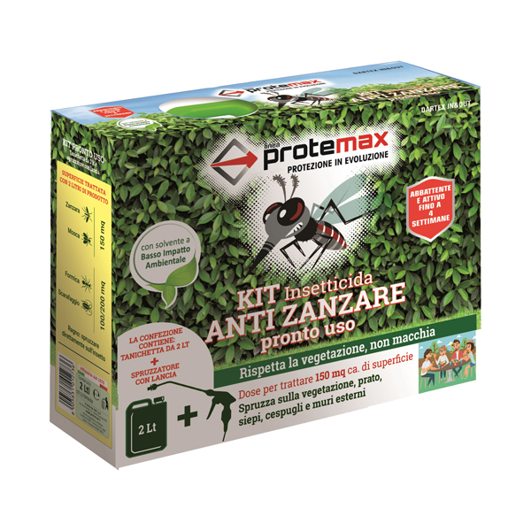 97130 Kit insetticida antizanzare - pronto all'uso - Protemax