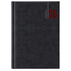 Agenda giornaliera 2026 - copertina in carta imbottita - 14
