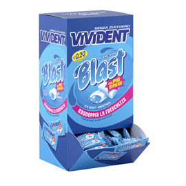Gomma da masticare Vivident Fresh Blast - conf. 250 pezzi
