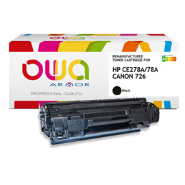 Armor - Toner Compatibile per Hp - Nero - CRG726 - 2.100 pag