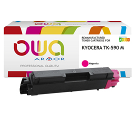 Armor - Toner Compatibile per Kyocera TK-590M - Magenta - 5.000 pag