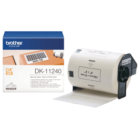 BRODK11240 Brother - Rotolo 600 Etichette 102 x 51 mm - Nero/Bianco - DK-11240