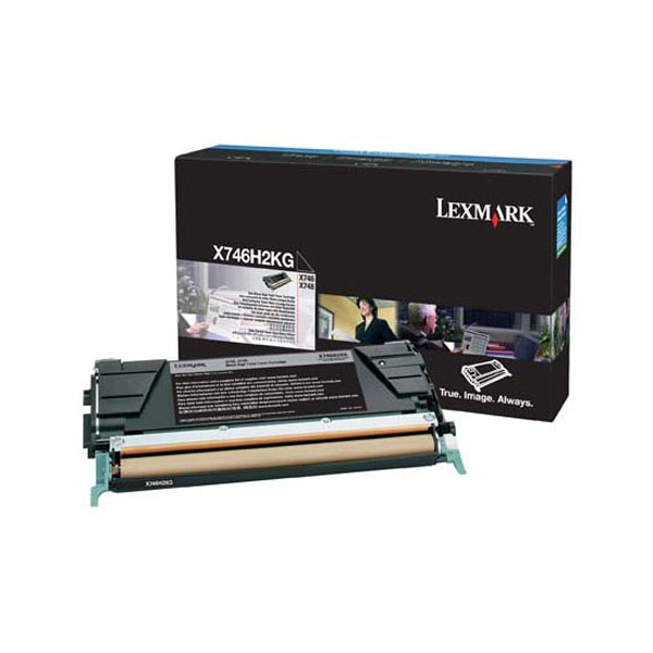 IBMX746H2KG Lexmark - Toner - Nero - X746H2KG - non return program - 12.000 pag