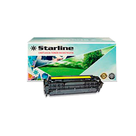 Starline - Toner Ricostruito - per HP 304A - Giallo - CC532A - 2.800 pag