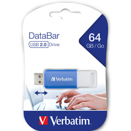 VERB49455 Verbatim - Chiavetta USB - Blu - 49455 - 64 GB