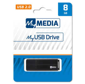 44023 SDHC Card 32GB Class 6 ol Verbatim - Memoria MyUsb Drive - Nero - 69260 - 8GB