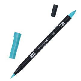 100041 Pennarello Dual Brush 452 - process blue - Tombow