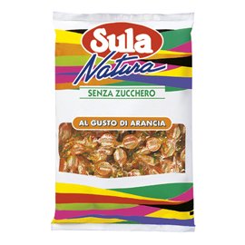100073 Caramelle Sula - gusto arancia - Sula - busta 1 kg