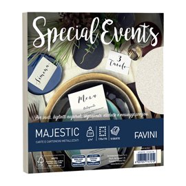 100440 Busta Special Events - 170 x 170 mm - 120 gr - crema - Favini - conf. 10 buste