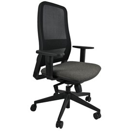 100555 Poltrona semidirezionale Titan - nero - Unisit