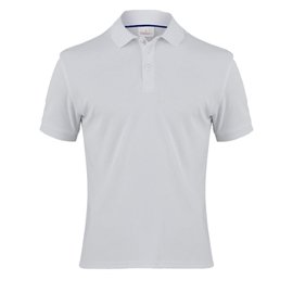 Polo Jeff - da uomo - manica corta - taglia L - bianco - Giblor's