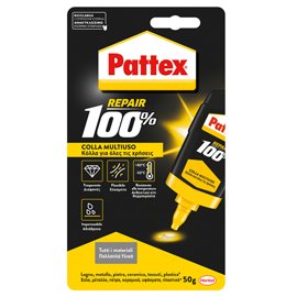 101085 Colla universale Pattex Repair 100% colla - 50 gr - trasparente - Pattex
