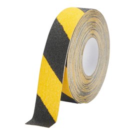101356 Nastro adesivo antiscivolo DURALINE GRIP+ - 5 cm x 15 m - giallo/nero - Durable