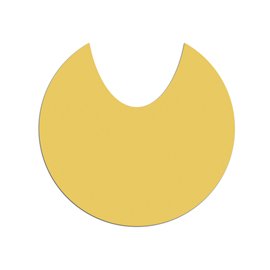 102106 Adesivo raccolta differenziata - per carrello portasacco - spessore 300 micron - giallo - Stilcasa