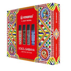 Stabilo Boss Original per Dolce&Gabbana - colori assortiti –  Edizione Limitata - Stabilo - cofanetto 4 evidenziatori
