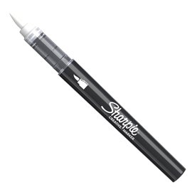 Marcatore acrilico - punta pennello - bianco - Sharpie