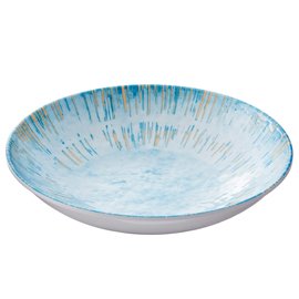 103205 Piatto fondo Linea Oceano - diametro 24 x 5 cm - melamina - Leone