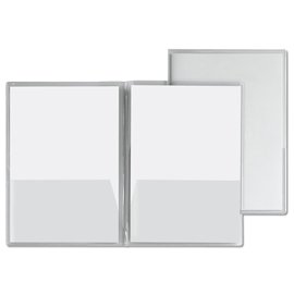 Cartella con doppia tasca Capri 69/T2 - A4 - PVC - trasparente liscio - Sei Rota - conf. 5 pezzi