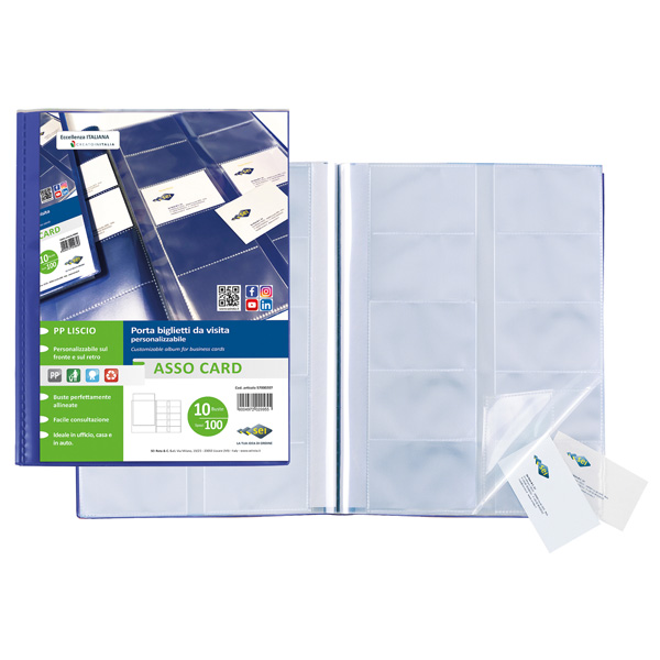 25909 Porta biglietti da visita Asso Card - 21 x 29