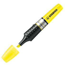 27758 Evidenziatore Stabilo Luminator - punta a scalpello - tratto da 2 - 5mm - giallo - Stabilo