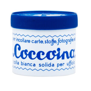 Colla in pasta - barattolo in plastica - 50 gr - bianco - Coccoina