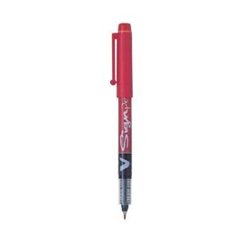 29272 Pennarello V Signpen - punta 2 mm - rosso - Pilot