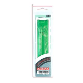 35298 Normografo lettere e cifre Uni - 5mm - verde - Arda