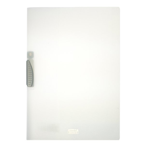 Cartellina con molla Clipper - A4 - PP - trasparente neutro - Fellowes