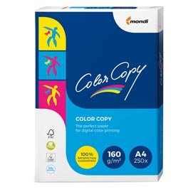 38212 Carta Color Copy - A4 - 160 gr - bianco - Mondi - conf. 250 fogli