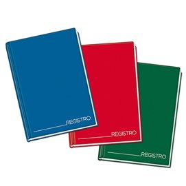 45066 Registro cartonato - 1rigo - 210 x 297mm - 72 fogli - Blasetti