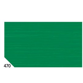 Carta crespa - 50 x 250 cm - 48 gr - verde bandiera 470 - Rex Sadoch - conf.10 rotoli