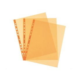 47967 Buste forate Favorit Art - Superior - liscio - 22 x 30 cm - arancio - Favorit - conf. 25 pezzi