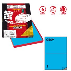 Etichette adesive C/509 - in carta - permanenti - 210 x 148