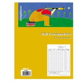 50234 Registro prima nota Iva corrispettivi - 13/13 fogli autoricalcanti - 29