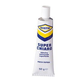 50995 Adesivo Superchiaro - universale - 50 gr - trasparente - Bostik