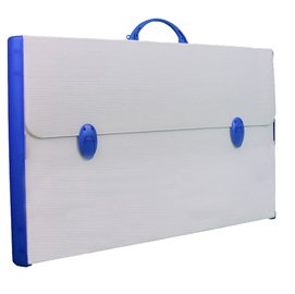 51601 Valigetta polionda 235/R - 37x60cm - dorso 5cm rigido - Favorit