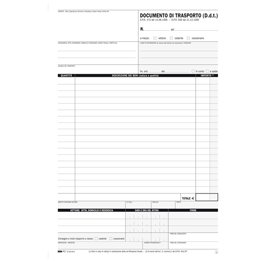 52013 Blocco DDT - 25 fogli 4 copie autoricalcanti - 29