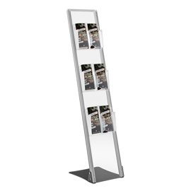 53841 Portadepliant da terra Vision Ice - 6 tasche 1/3 A4 - Tecnostyl