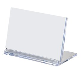 55546 Portanome pieghevole da tavolo - 8 x 5 cm - Lebez