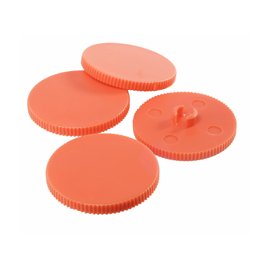 Dischetti per Perforatore HDC150 - arancione - Rapid - conf. 10 pezzi