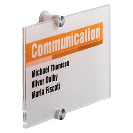 57347 Targa per porte/pareti Crystal Sign - 21 x 14