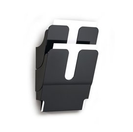 65236 Display da parete Flexiplus - 2 tasche A4 - nero - Durable
