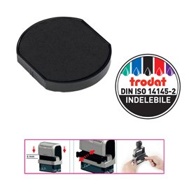 65346 Tampone di ricambio 6/46040 - nero - Trodat - conf. 2 pezzi