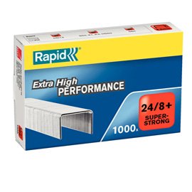 66196 Punti Rapid Super Strong - 24/8+ - metallo - Rapid - conf. 1000 pezzi