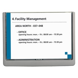 67865 Targa per porte/pareti Click Sign - 21 x 14