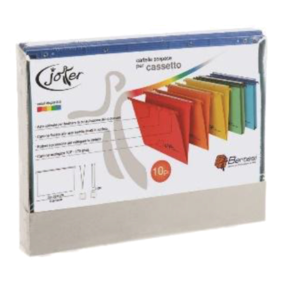 68056 Cartelle sospese Joker - cassetto - interasse 33 cm - fondo V - 31