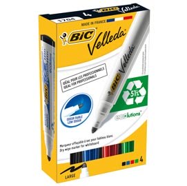 Marcatori Whiteboard Marker Velleda 1701 Recycled Bic - punta tonda 1