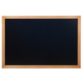 71648 Lavagna Woody - teak - 40 x 60 cm - Securit