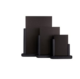 71651 Lavagna da tavolo Elegant - A5 - 20 x 23 x 6 cm - nero - Securit