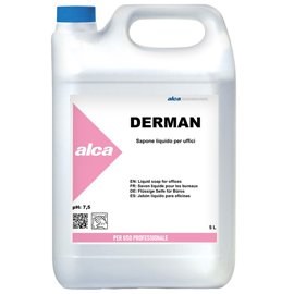 74140 Sapone liquido Derman - fiorito - Alca - tanica da 5 L